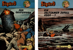 Sigurd Nr. 87 (Z 1-) = € 40,-, Sigurd Nr. 146 (Z 0/Ecke) =  € 15,-