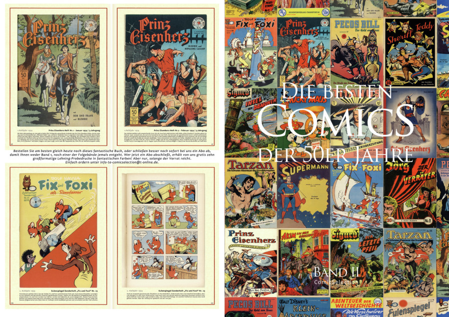 Prinz Eisenherz Figuren Auswahl Comics Spain